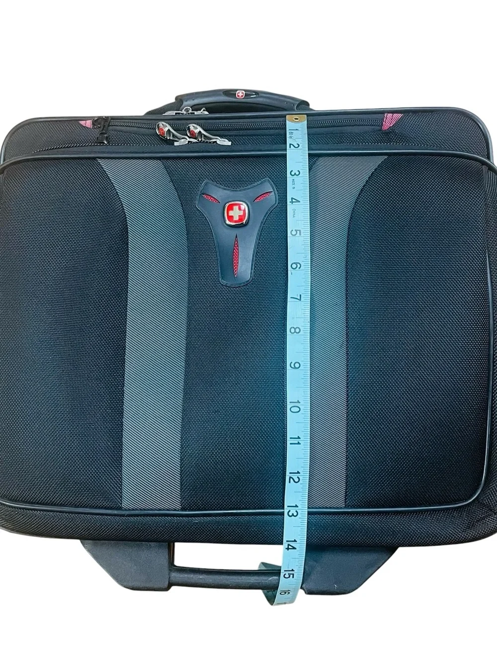 SwissGear Granada Black Laptop Rolling Carry On Briefcase Carry On